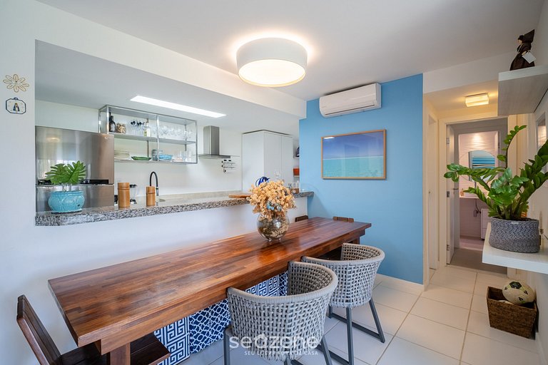 Hermoso Apto en Cond. c/ piscina CQS0004