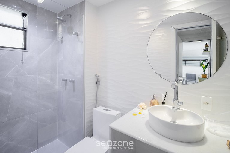 Lindo Apto em Cond. c/ Piscina no Litoral CQS0004