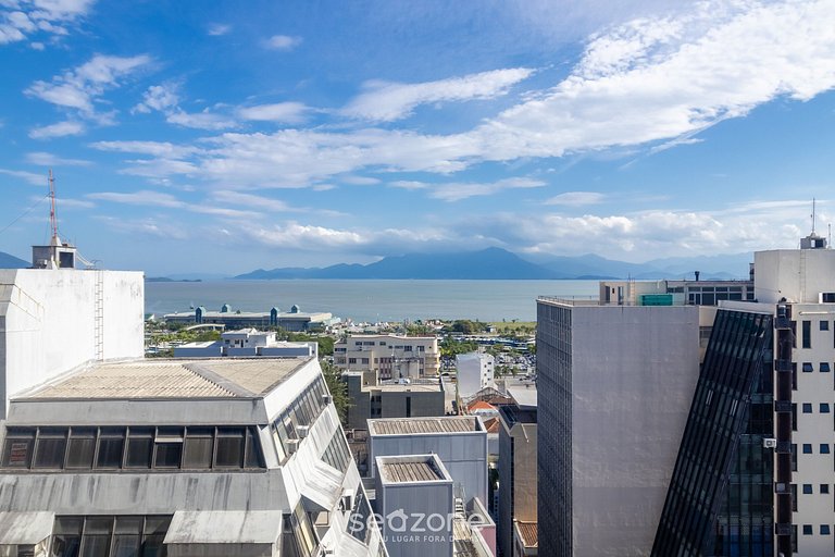 Desfrute de Floripa com vista para o mar! RAH1019