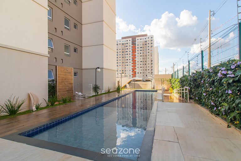 Apt em cond. completo no St. Faiçalville - VAM0504