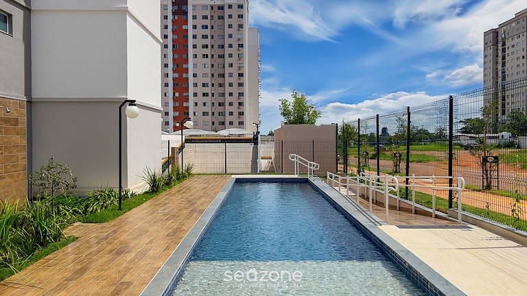 Apt em cond. completo no St. Faiçalville - VAM0504