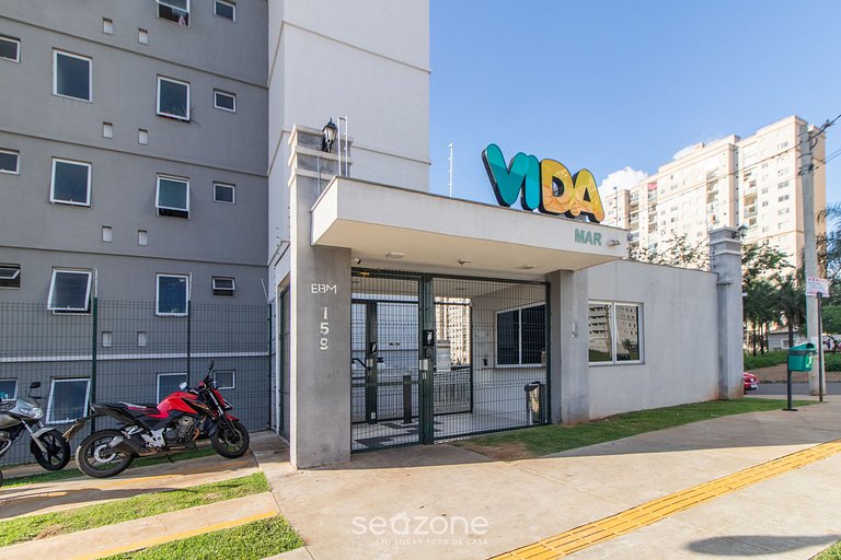 Apt em cond. completo no St. Faiçalville - VAM0504