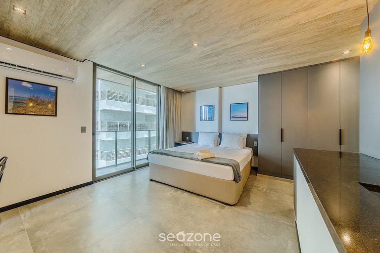 Hermoso Estudio con Vista Lateral al Mar NWT0601