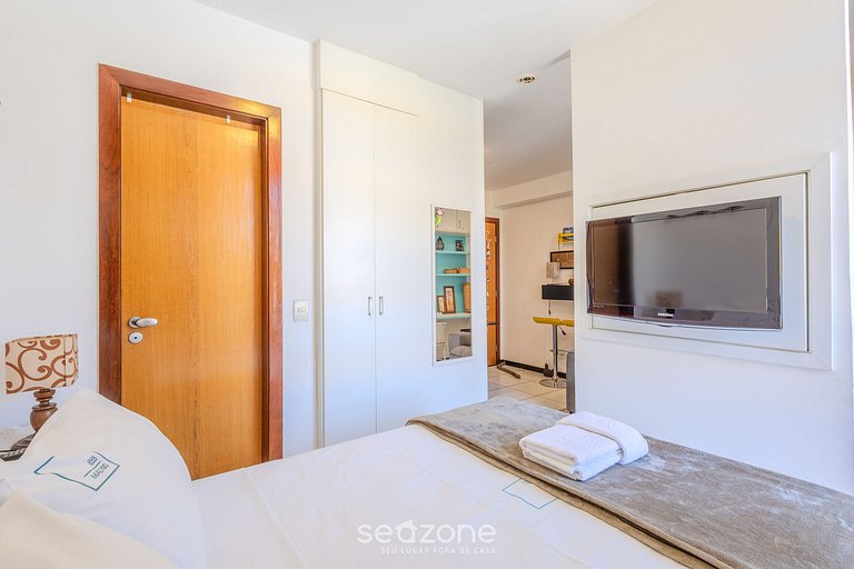 Estúdio em Prédio c/ Academia PKS0115