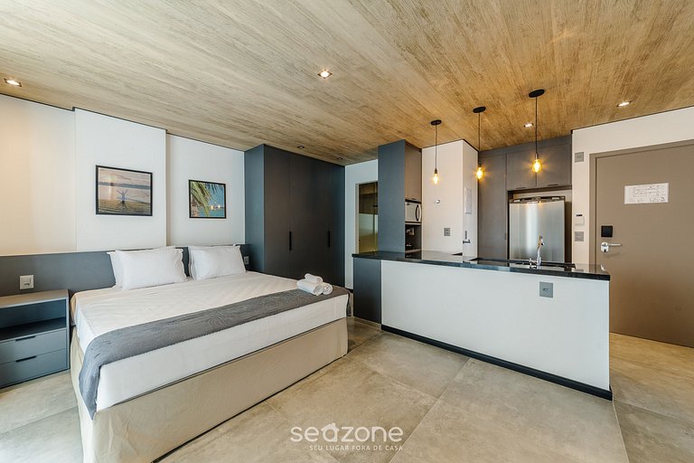 Estúdio c/ Vista Lateral para o Mar – NWT0605