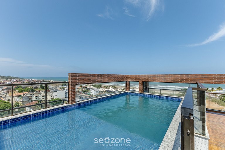 Apto com varanda e vista mar em Ilhéus - MMD0503