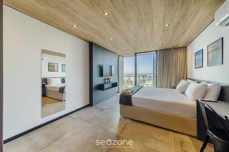 Estúdio Estiloso com Vista Mar Lateral - NWT0610