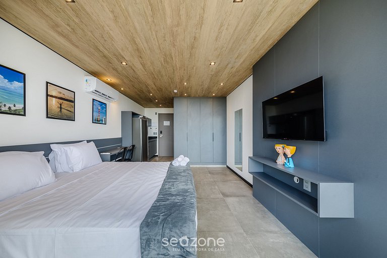 Estúdio Estiloso com Vista Mar Lateral - NWT0610