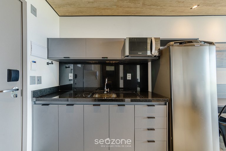 Lindo Estúdio c/ Vista Mar Lateral NWT0613