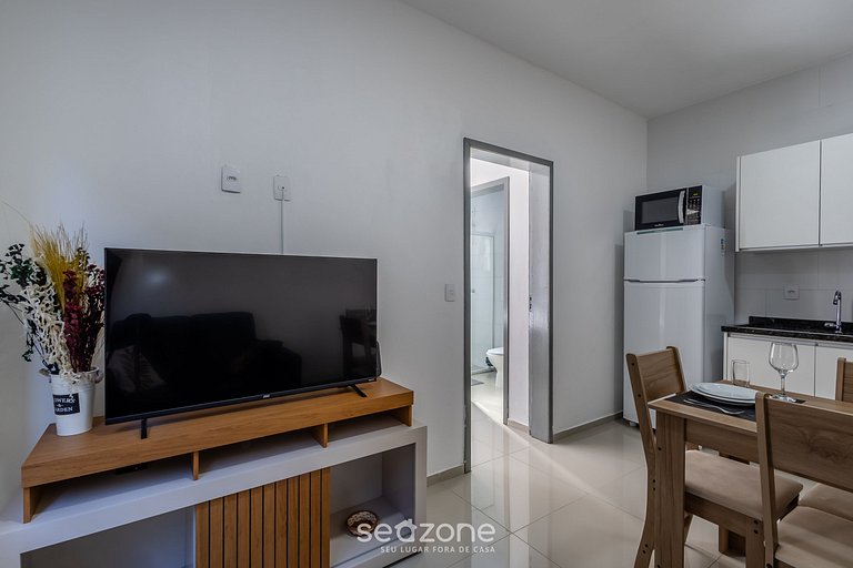 Conforto e aconchego a minutos da praia - SCO0011