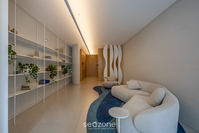 Apto 2Q c/ varanda prox ao mar Itapema MTS1503