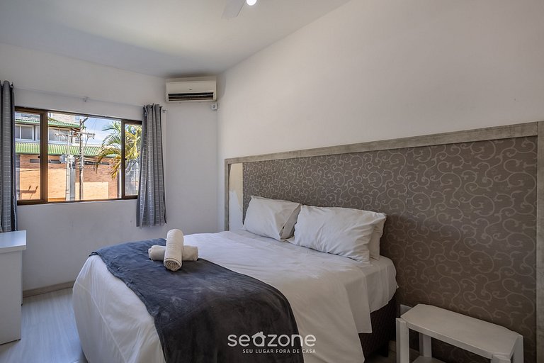 Cómodo apartamento cerca de la playa en Jurerê PSD202