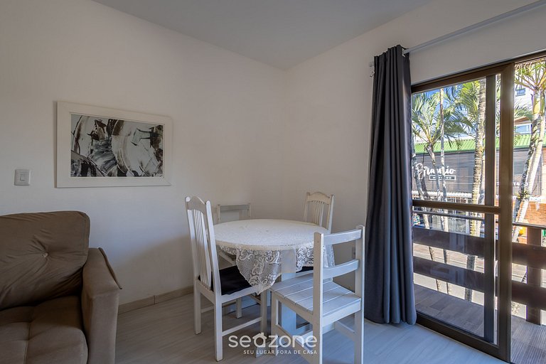 Apto confortável próximo da praia em Jurerê PSD202