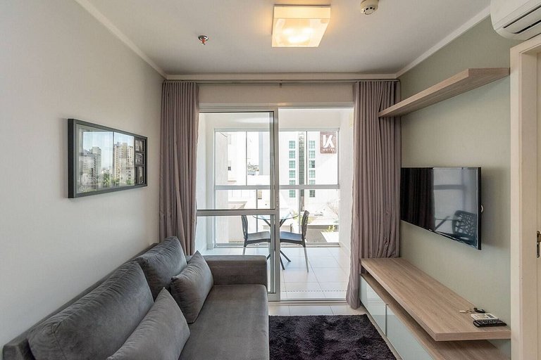 Estudio en cond. con gym y piscina - MBCA0302