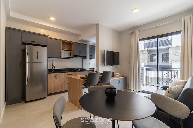 Apto c/ Churrasqueira a 800m da Praia ACB0202