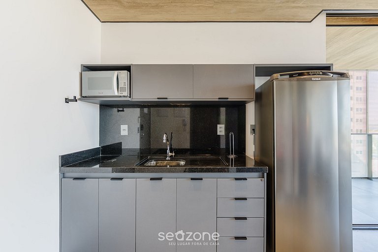 Estudio con Confort y Vista al Mar - NWT0614