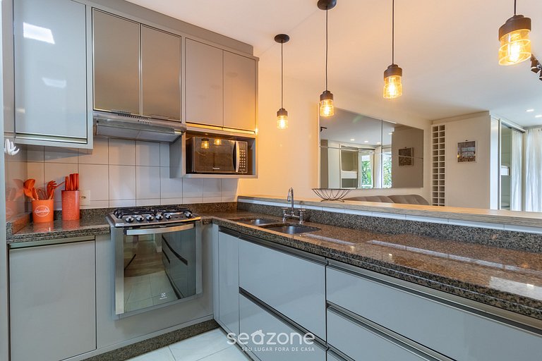 Lindo Apto em Resort 200m da Praia MHE0111