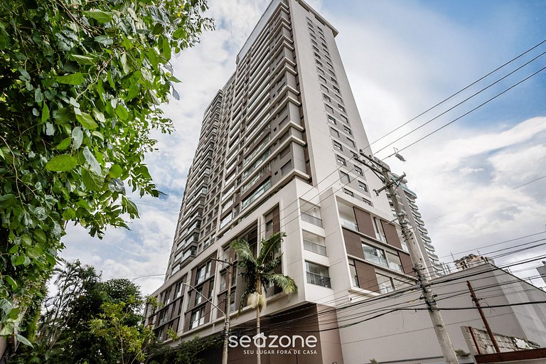 Studio encantador a 550 m metro Brooklin ATB2014