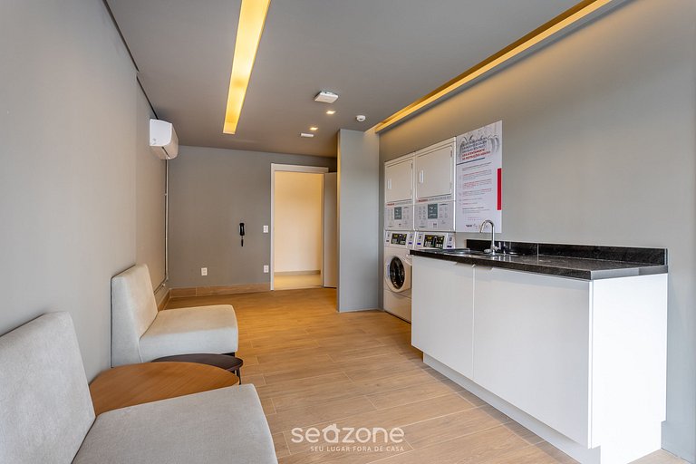 Studio encantador a 550 m metro Brooklin ATB2014