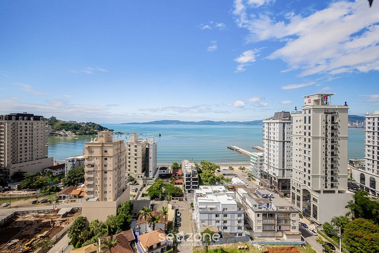 Apartamento com vista para o mar, condomínio com academia, M