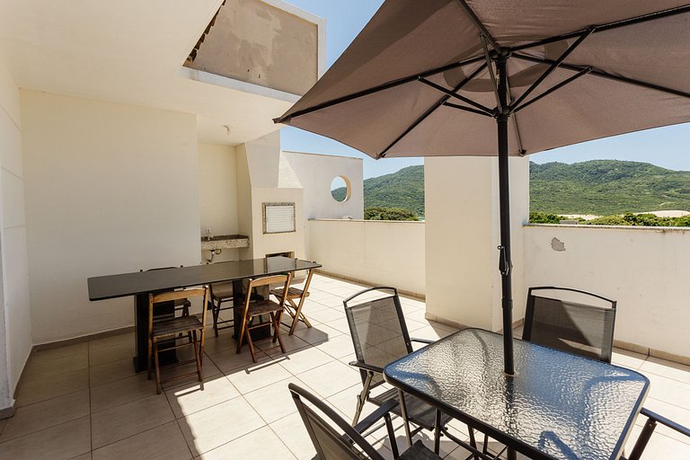 Cobertura com Vista Mar a 240m da Praia CAC025