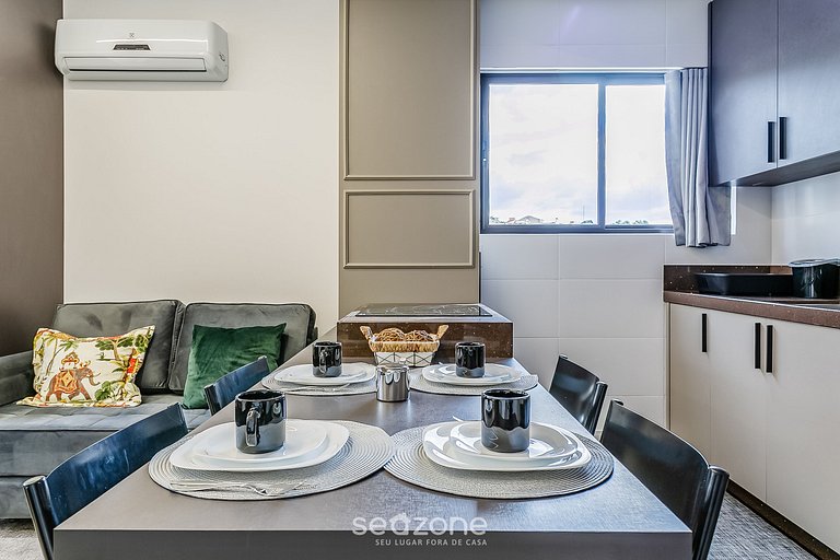 Belo studio p/ famílias em Corrego Grande SSG225