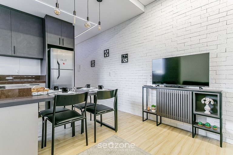 Belo studio p/ famílias em Corrego Grande SSG225