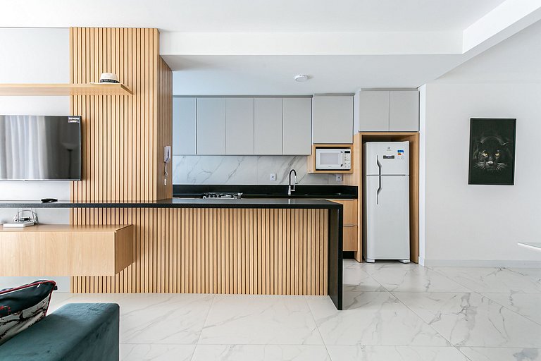 Hermoso apto a 5 min de la playa de Jurerê EPC025