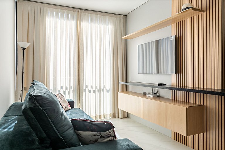 Hermoso apto a 5 min de la playa de Jurerê EPC025