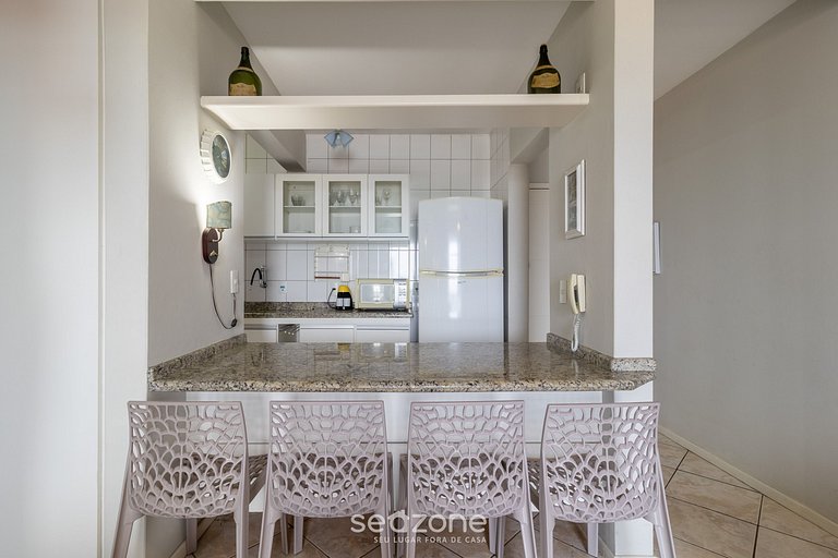 Apto Encantador c/ Balcón y Vista al Mar EDJ0410