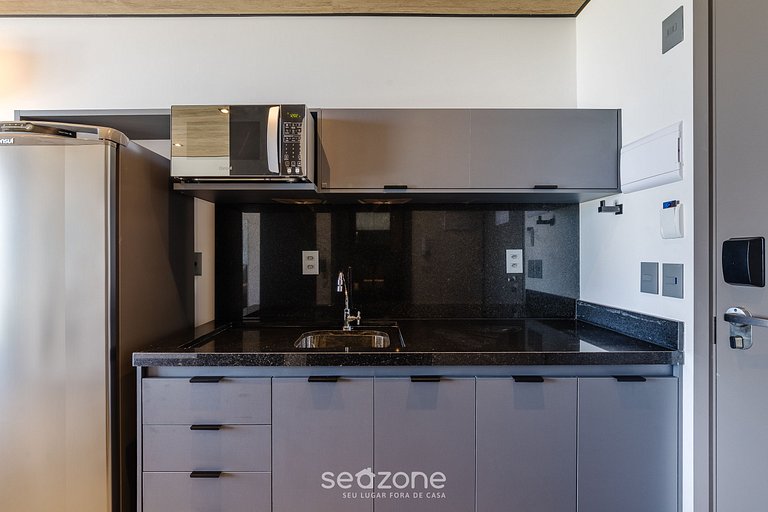 Estudio con vista al mar en Pajuçara! NWT0914