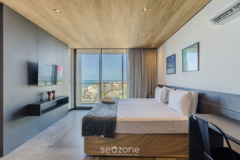 Estudio c Gimnasio y Vista Lateral al Mar NWT0918