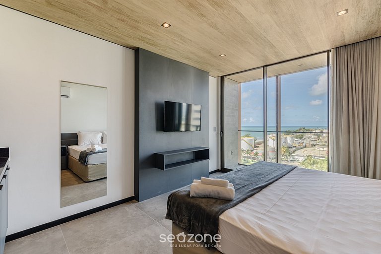 Hermoso Estudio con Vista Lateral al Mar NWT0922