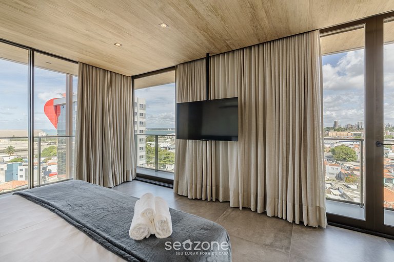 ¡Maceió con vista perfecta al mar! NWT0924