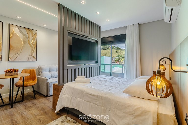 Estudio con balcón y vista en Urubici – CZZ0402