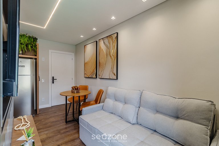 Studio com varanda e vista em Urubici – CZZ0402