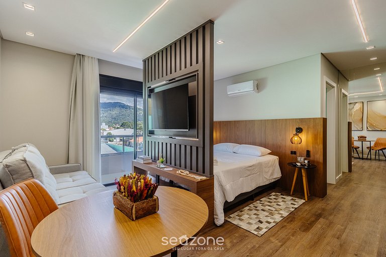 Estudio con balcón y vista en Urubici – CZZ0402