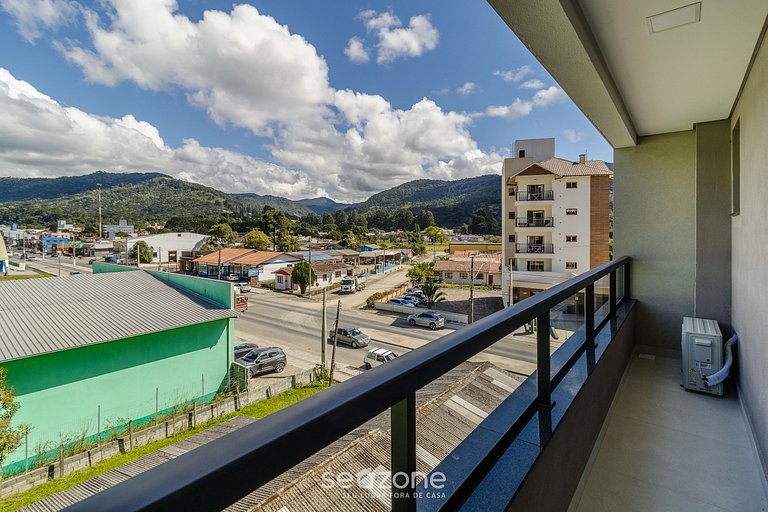 Confort con balcón y vista en Urubici – CZZ0402