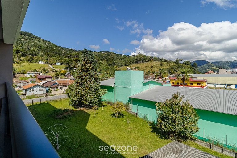 Conforto com varanda e vista em Urubici – CZZ0402