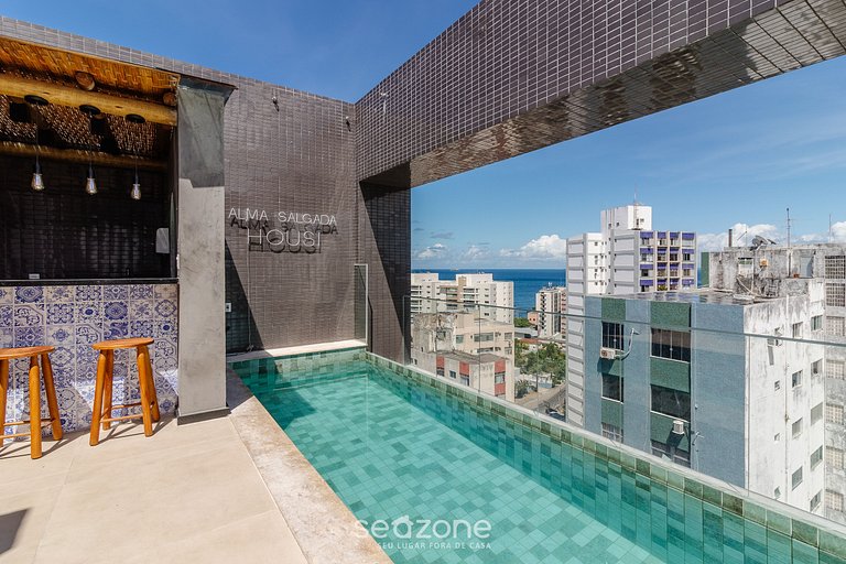 Aptos encantadores a 450m de la Playa de Barra c/ rooftop y