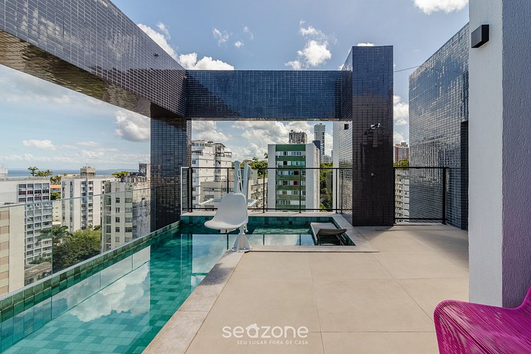 Aptos encantadores a 450m de la Playa de Barra c/ rooftop y