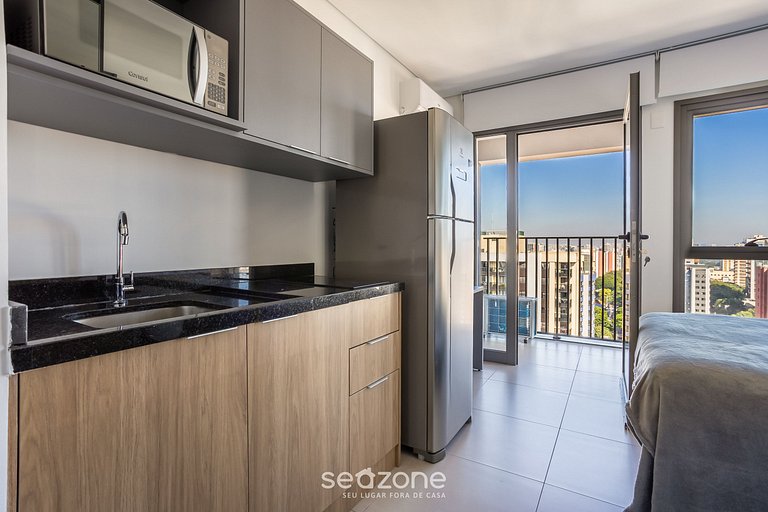 Studio con balcón y a 290 m del metro - OLN1702