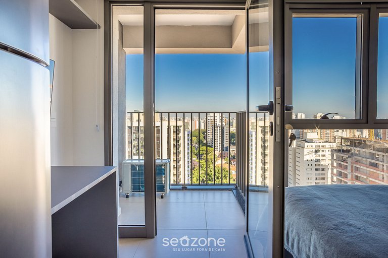 Studio con balcón y a 290 m del metro - OLN1702