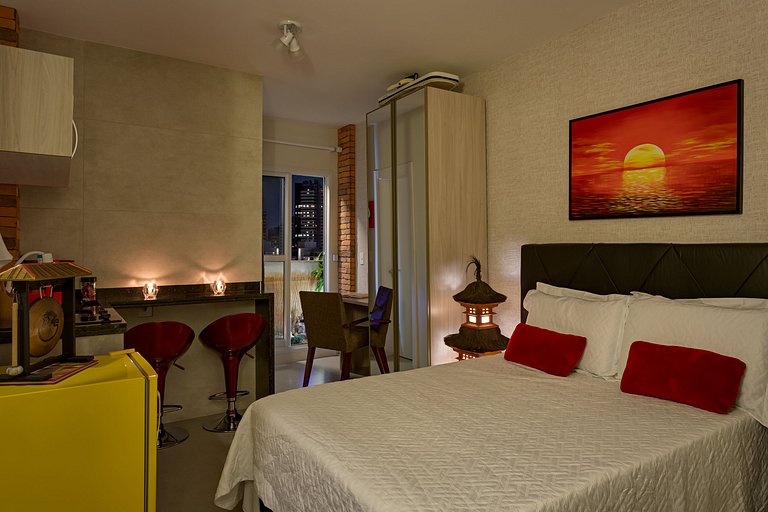 Studio c/ churrasq 650m da Torre Panorâmica RME047