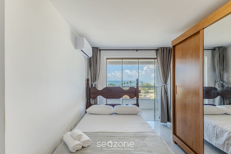 Apto con balcón y vista al mar en Ilhéus - MMD0503