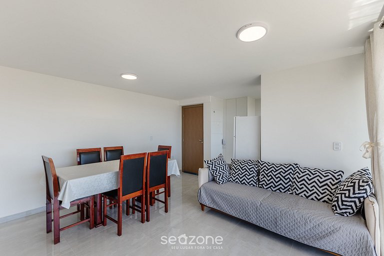 Apto com varanda e vista mar em Ilhéus - MMD0503