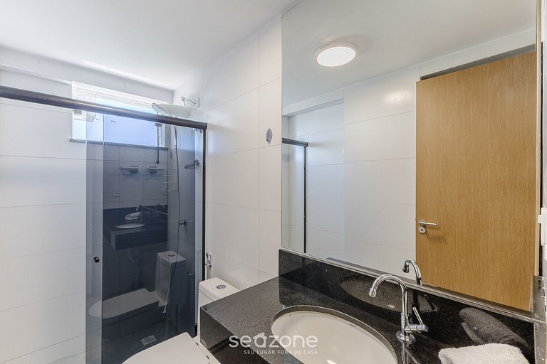 Apto con balcón y vista al mar en Ilhéus - MMD0503