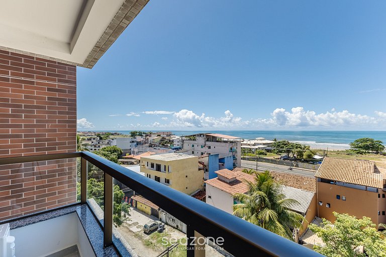Apto con balcón y vista al mar en Ilhéus - MMD0503