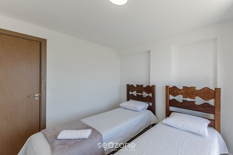 Apto con balcón y vista al mar en Ilhéus - MMD0503