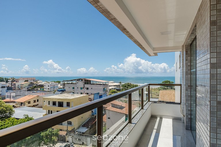 Apto con balcón y vista al mar en Ilhéus - MMD0503